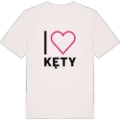 Jag älskar Kęty t-shirt stort tryck