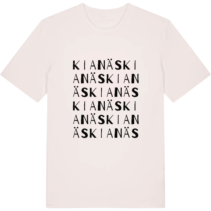 Kianäs ordlek t-shirt – t-shirt från PinShirt