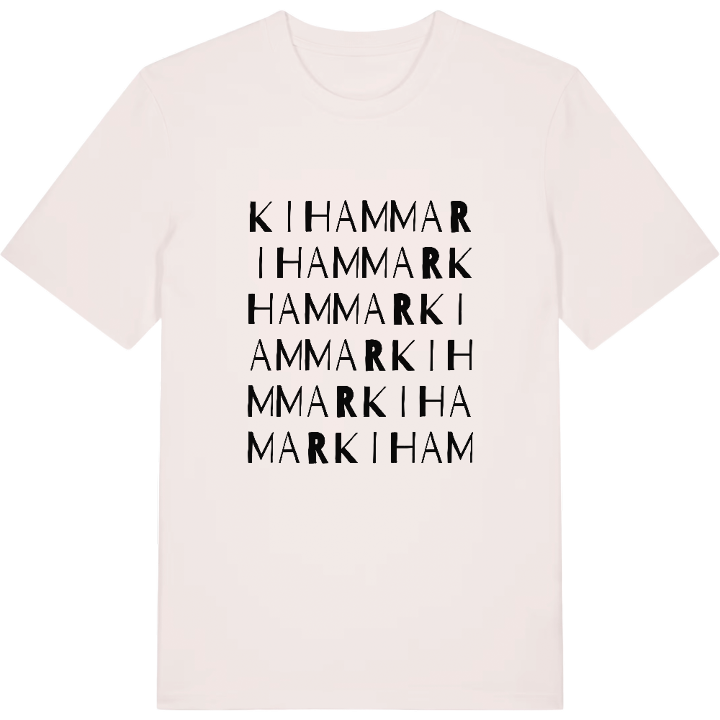 Kihammar ordlek t-shirt – t-shirt från PinShirt