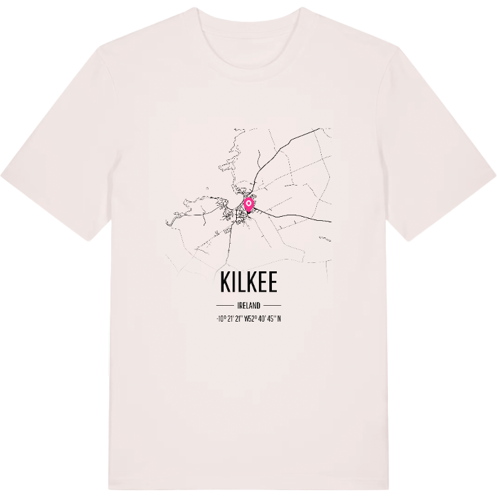 Kilkee karta t-shirt – t-shirt från PinShirt