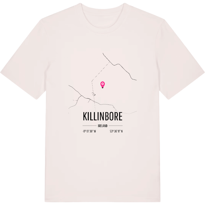 Killinbore karta t-shirt – t-shirt från PinShirt
