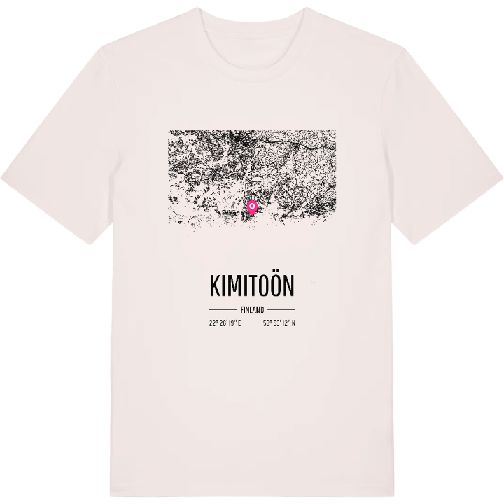 Kimitoön karta t-shirt – t-shirt från PinShirt