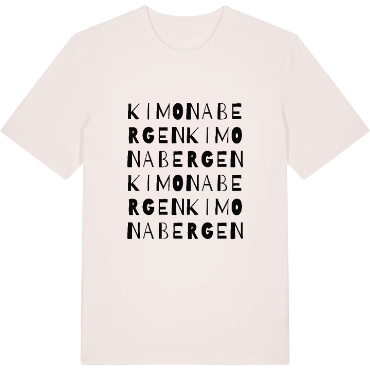 Kimonabergen ordlek t-shirt – t-shirt från PinShirt