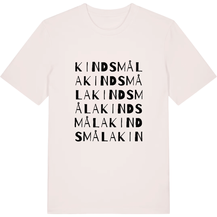 Kindsmåla ordlek t-shirt – t-shirt från PinShirt
