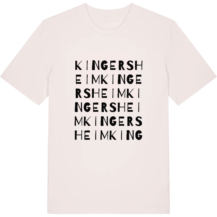 Kingersheim ordlek t-shirt – t-shirt från PinShirt