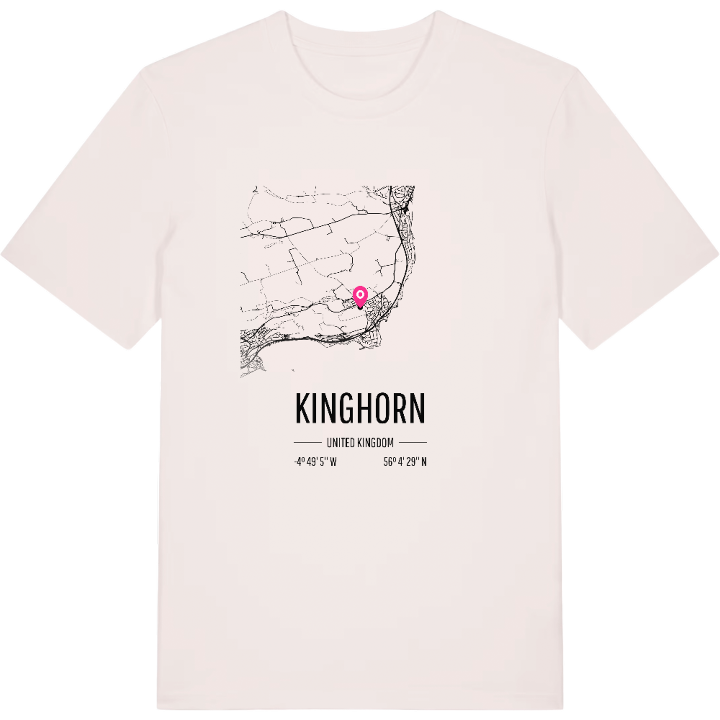 Kinghorn karta t-shirt – t-shirt från PinShirt