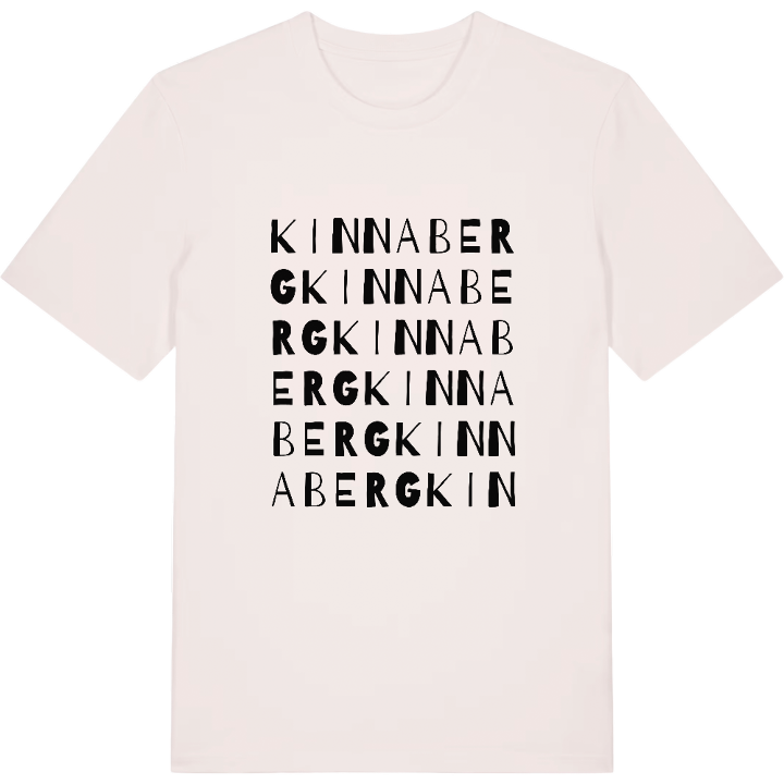 Kinnaberg ordlek t-shirt – t-shirt från PinShirt