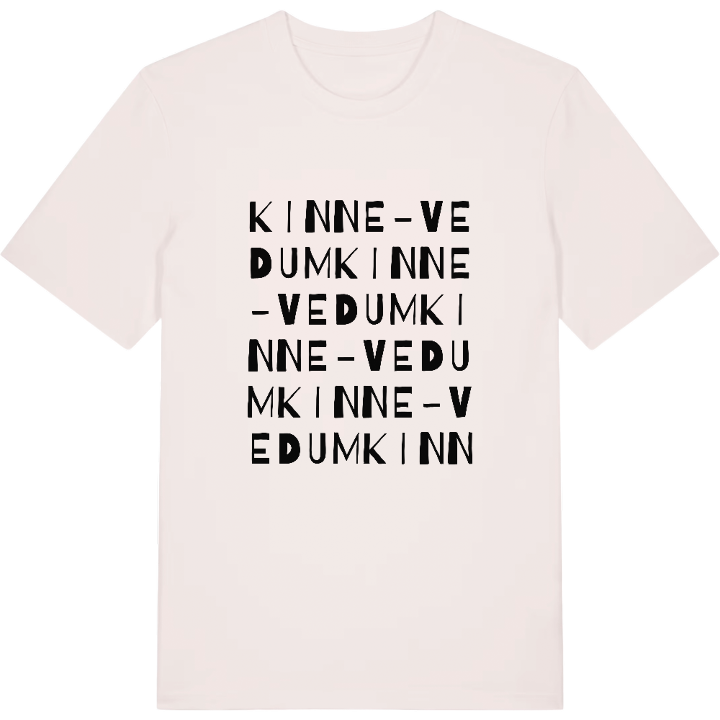 Kinne-Vedum ordlek t-shirt – t-shirt från PinShirt