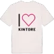 Jag älskar Kintore t-shirt stort tryck