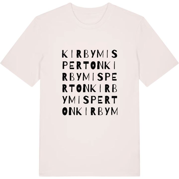 Kirby Misperton ordlek t-shirt – t-shirt från PinShirt