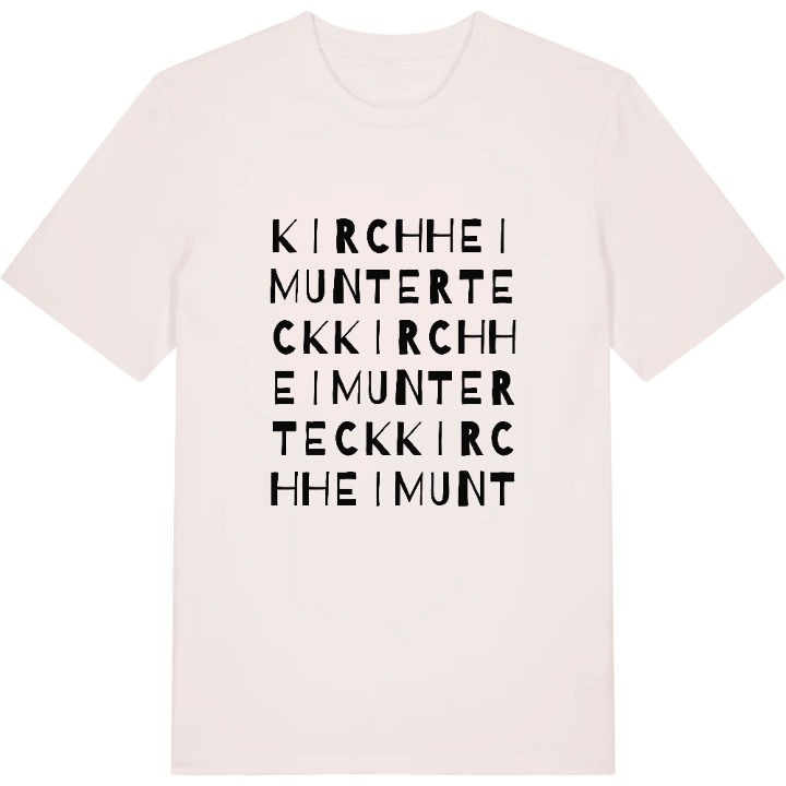 Kirchheim unter Teck ordlek t-shirt – t-shirt från PinShirt