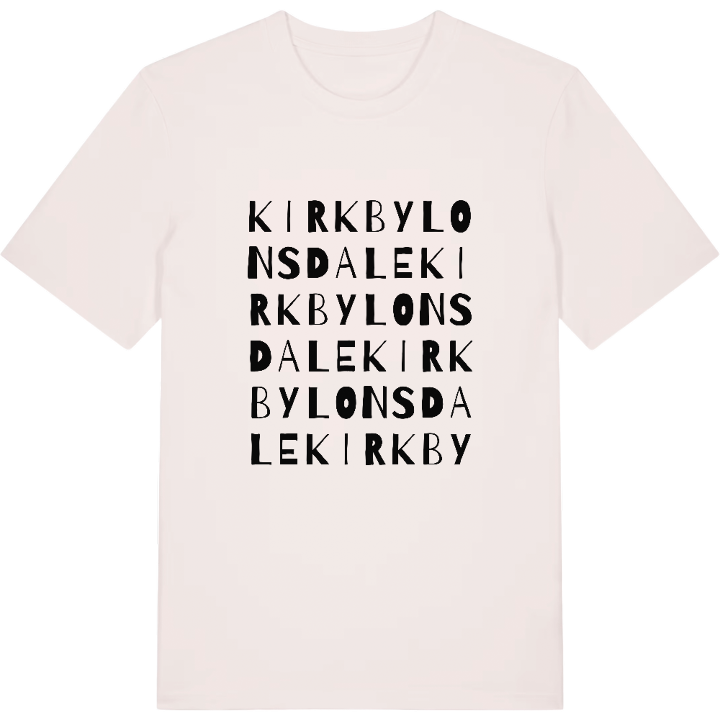 Kirkby Lonsdale ordlek t-shirt – t-shirt från PinShirt