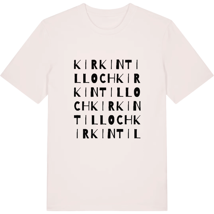 Kirkintilloch ordlek t-shirt – t-shirt från PinShirt
