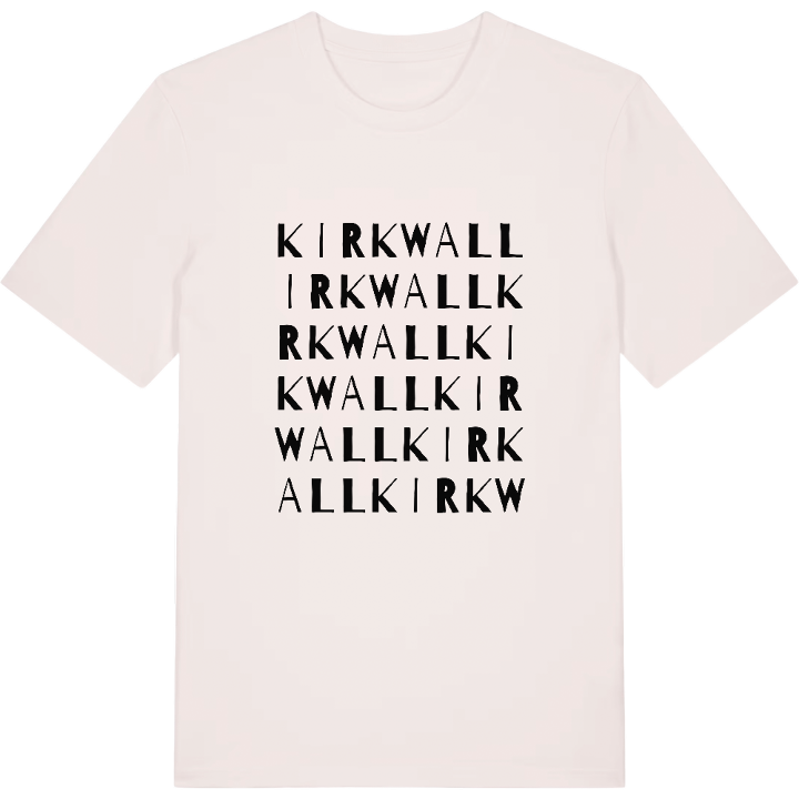 Kirkwall ordlek t-shirt – t-shirt från PinShirt