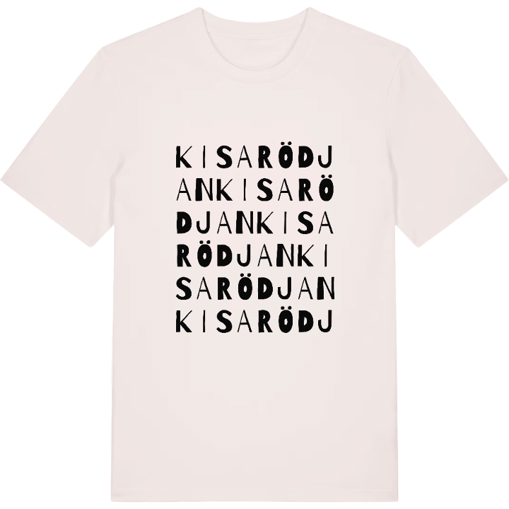 Kisarödjan ordlek t-shirt – t-shirt från PinShirt