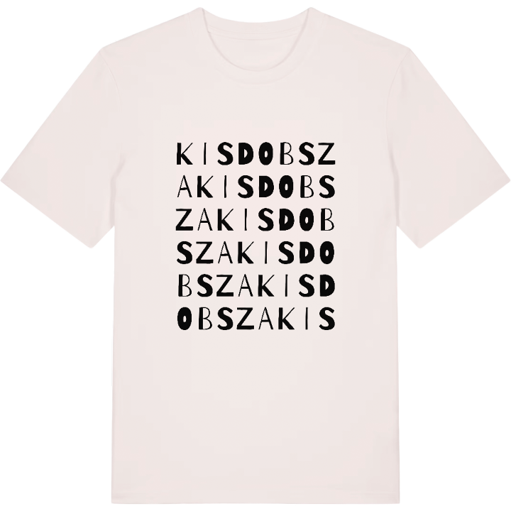 Kisdobsza ordlek t-shirt – t-shirt från PinShirt