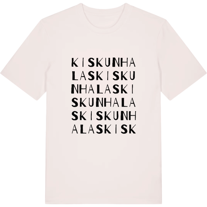 Kiskunhalas ordlek t-shirt – t-shirt från PinShirt