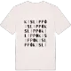 Kislippó ordlek t-shirt