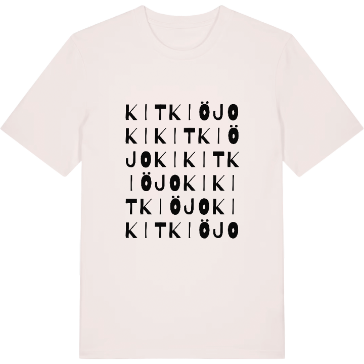 Kitkiöjoki ordlek t-shirt – t-shirt från PinShirt