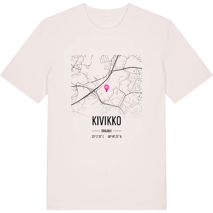 Kivikko karta t-shirt – t-shirt från PinShirt