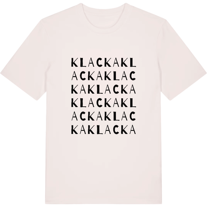 Klacka ordlek t-shirt – t-shirt från PinShirt
