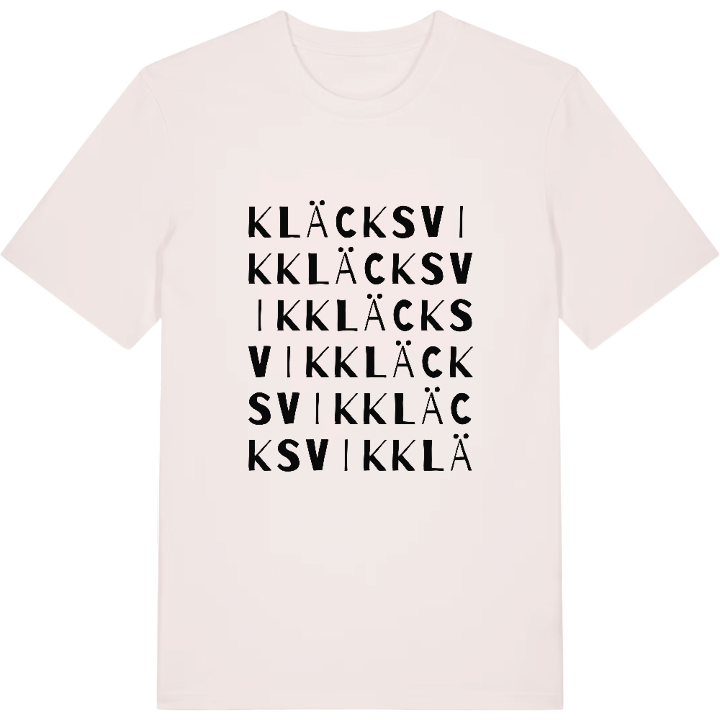 Kläcksvik ordlek t-shirt – t-shirt från PinShirt