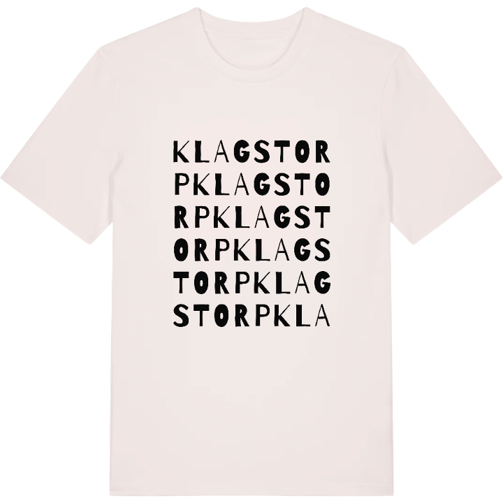 Klagstorp ordlek t-shirt – t-shirt från PinShirt