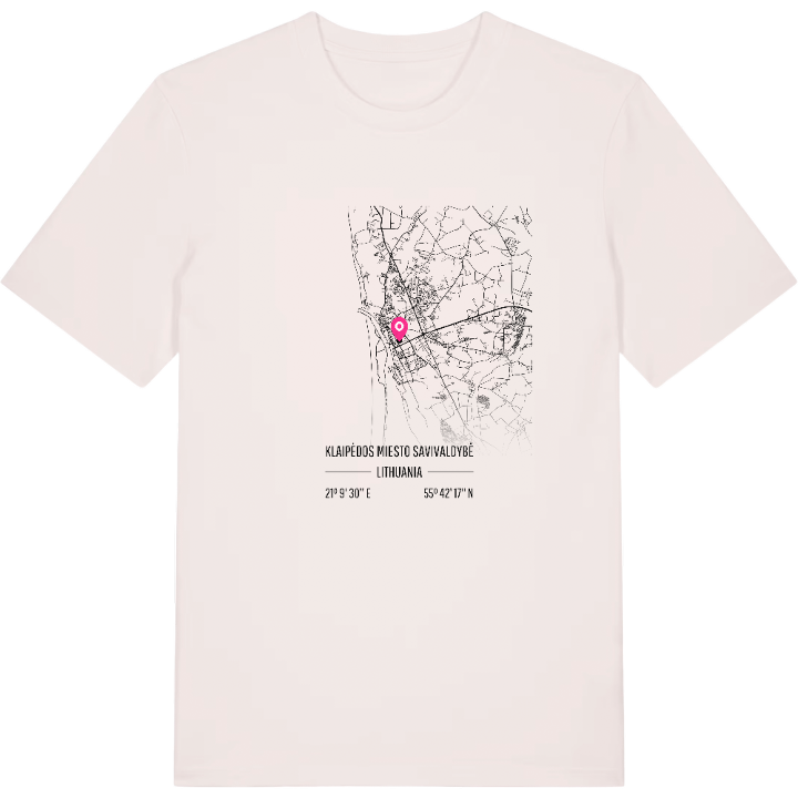 Klaipėdos miesto savivaldybė karta t-shirt – t-shirt från PinShirt