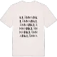 Klämman ordlek t-shirt