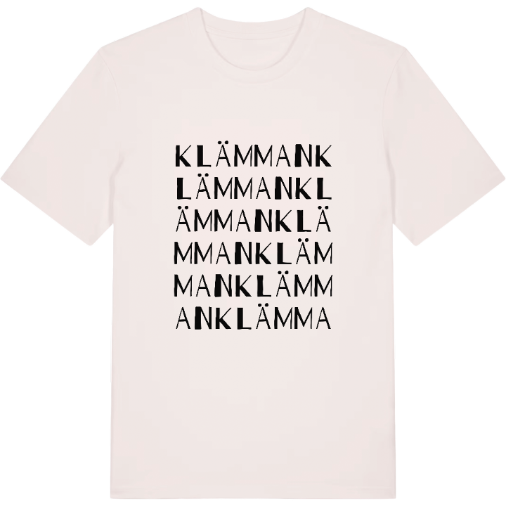 Klämman ordlek t-shirt – t-shirt från PinShirt