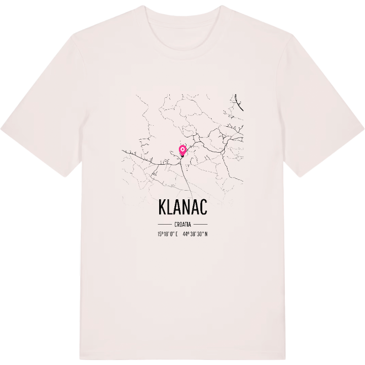Klanac karta t-shirt – t-shirt från PinShirt