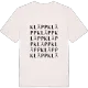 Kläpp ordlek t-shirt
