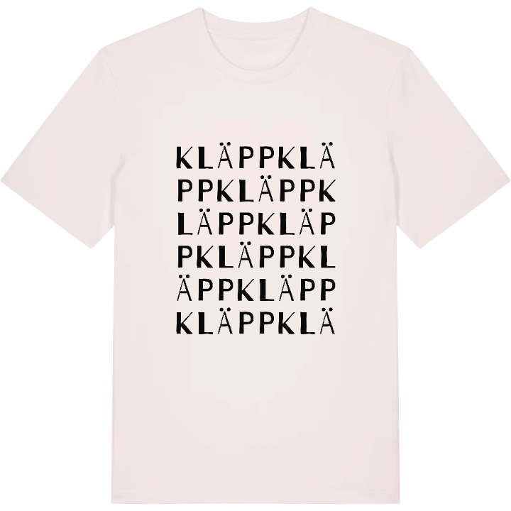 Kläpp ordlek t-shirt – t-shirt från PinShirt