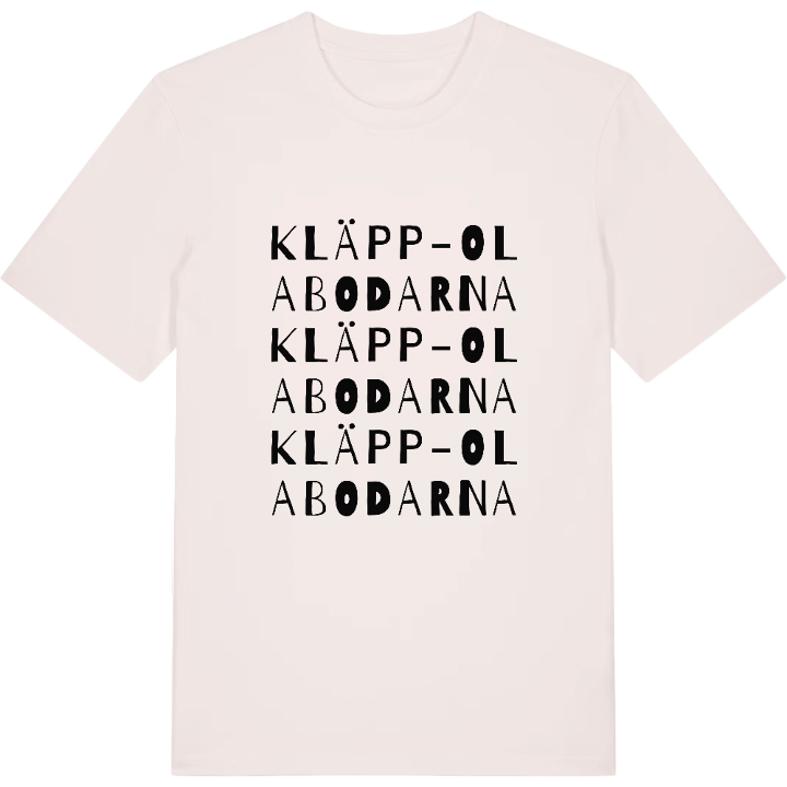 Kläpp-Olabodarna ordlek t-shirt – t-shirt från PinShirt