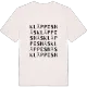 Kläppesnäs ordlek t-shirt
