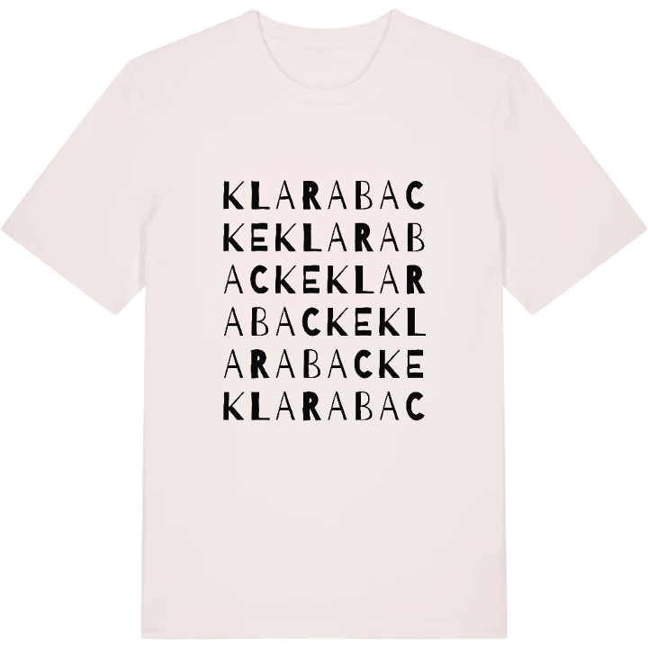 Klara backe ordlek t-shirt – t-shirt från PinShirt