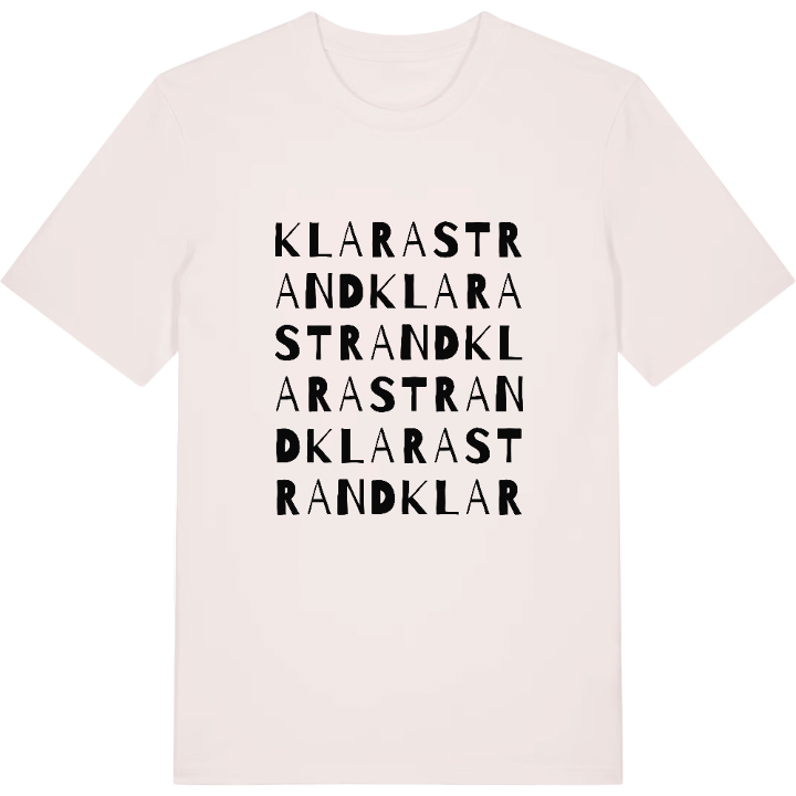 Klara strand ordlek t-shirt – t-shirt från PinShirt