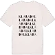 Klaradal ordlek t-shirt