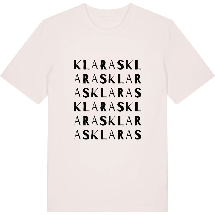 Klaras ordlek t-shirt – t-shirt från PinShirt