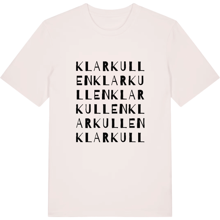 Klarkullen ordlek t-shirt – t-shirt från PinShirt