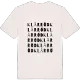 Klårröd ordlek t-shirt