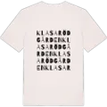 Klasarödgården ordlek t-shirt