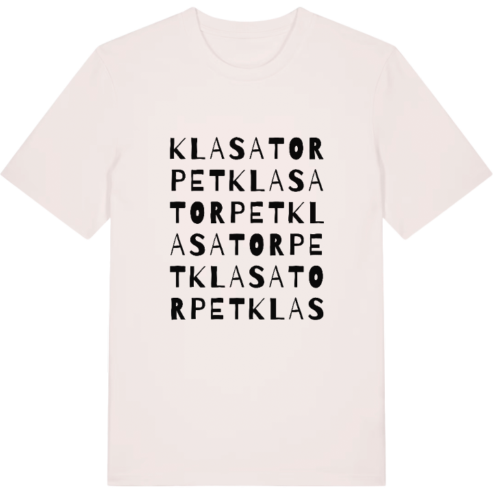 Klasatorpet ordlek t-shirt – t-shirt från PinShirt