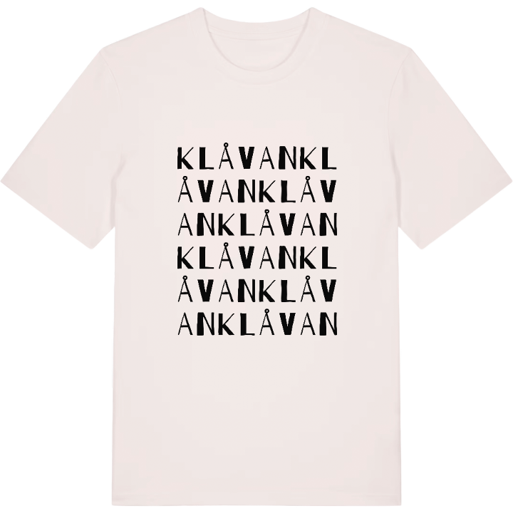 Klåvan ordlek t-shirt – t-shirt från PinShirt