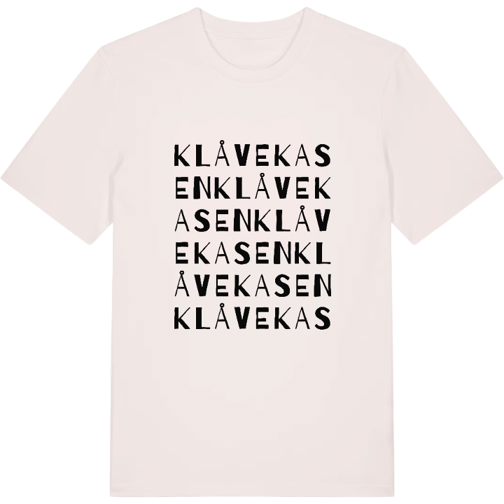 Klåvekasen ordlek t-shirt – t-shirt från PinShirt