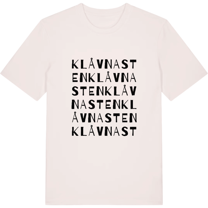 Klåvnasten ordlek t-shirt – t-shirt från PinShirt