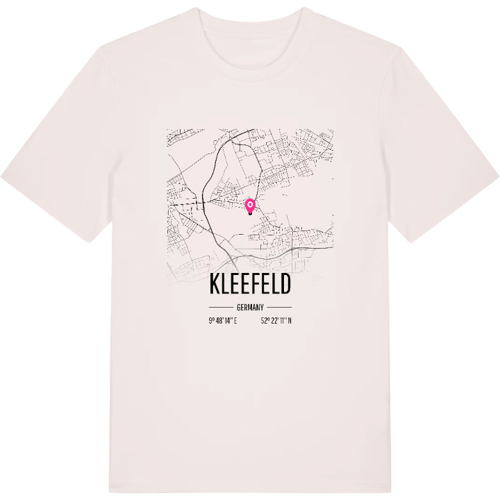 Kleefeld karta t-shirt – t-shirt från PinShirt