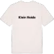 Klein Heide fetstil t-shirt
