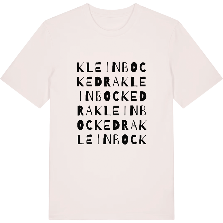 Kleinbockedra ordlek t-shirt – t-shirt från PinShirt