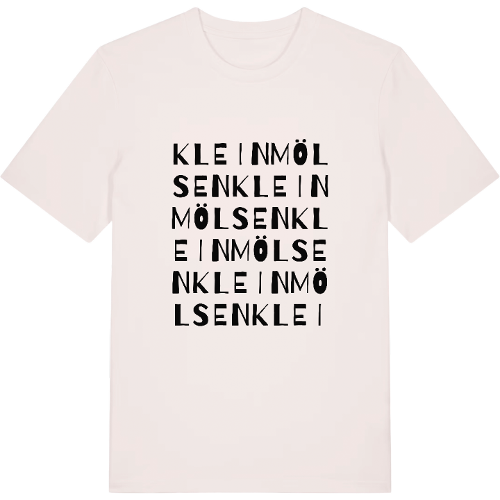 Kleinmölsen ordlek t-shirt – t-shirt från PinShirt